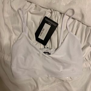 PrettyLittleThing Bow Top (multi-way top)